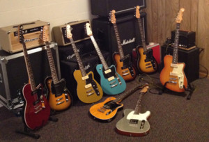 Steve Amaral's Reverend guitars